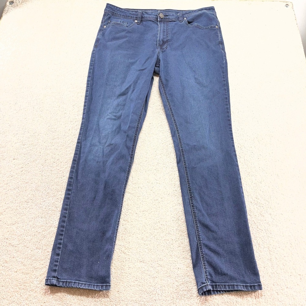 Buffalo David Bitton Axel-X Jeans Mens 36x34 Blue‎ Slim Stretch Denim Pants